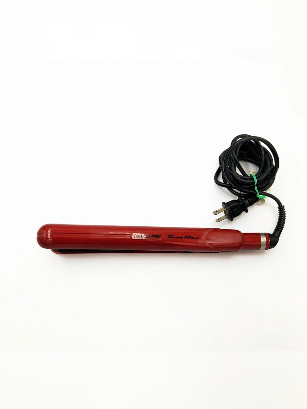 Babyliss Pro Titanium Xtreme Flat Iron Red 1" Straightener Swivel Cord